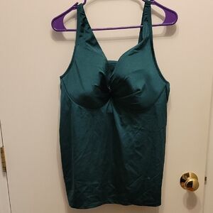 Emerald Green Tankini Lane Bryant